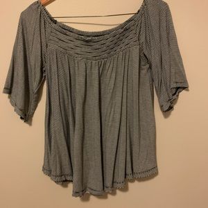 Soft and Sexy off the shoulder top